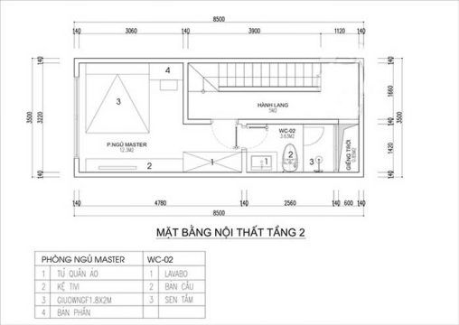 Tham khảo tư vấn thiết kế nhà 4 tầng hiện đại 30m2- Vietkit Home