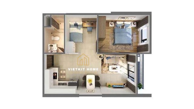 Vietkit Home làm nội thất giá rẻ tại Chung Cư ECO SMART CITY