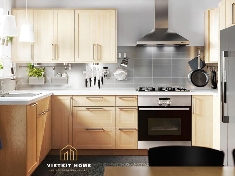 Tủ bếp đẹp an cường- Vietkit Home