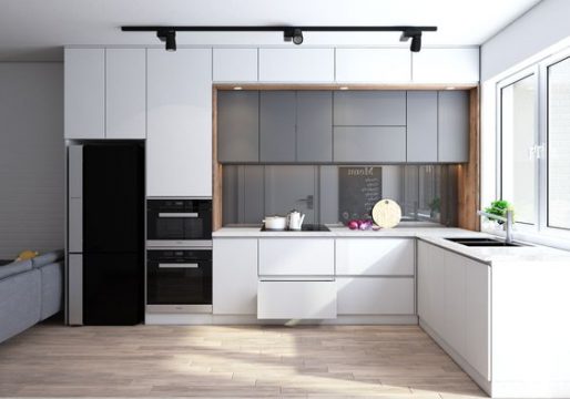 Vietkit Home chuyên làm tủ bếp có quầy bar uy tín