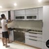 Tủ Bếp Inox Cánh Kính Cường Lực- Vietkit Home