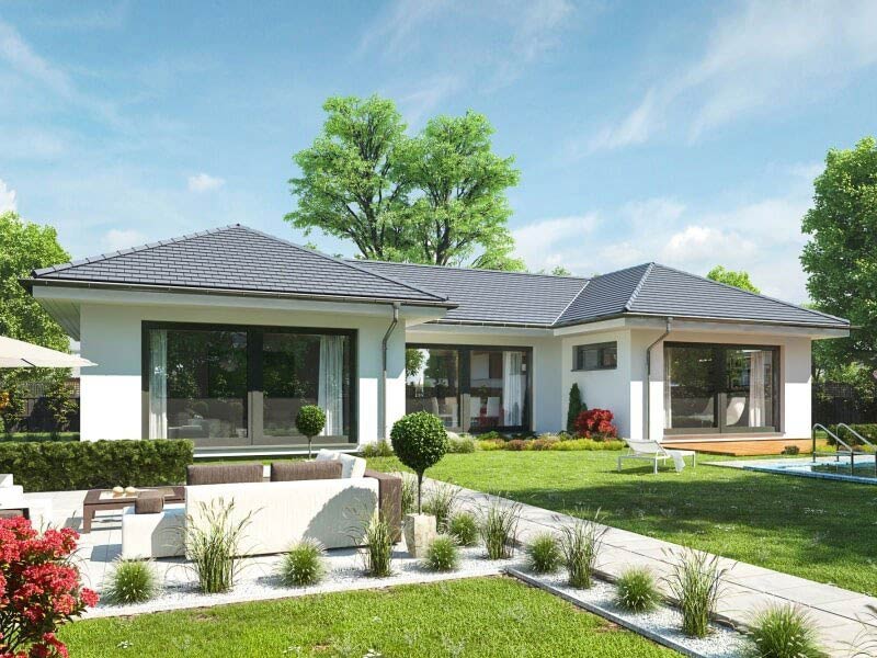 Nhà Cấp 4 Chữ L (Hoặc Chữ U)