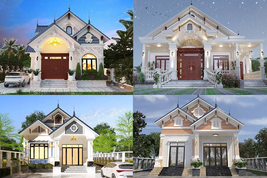 Nhà Cấp 4 Mái Thái Sang Trọng