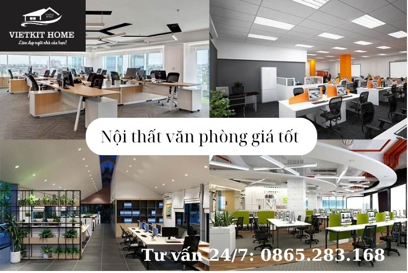 Nội thất văn phòng giá tốt - Nội thất Vietkit home Hà Nội, Long Biên