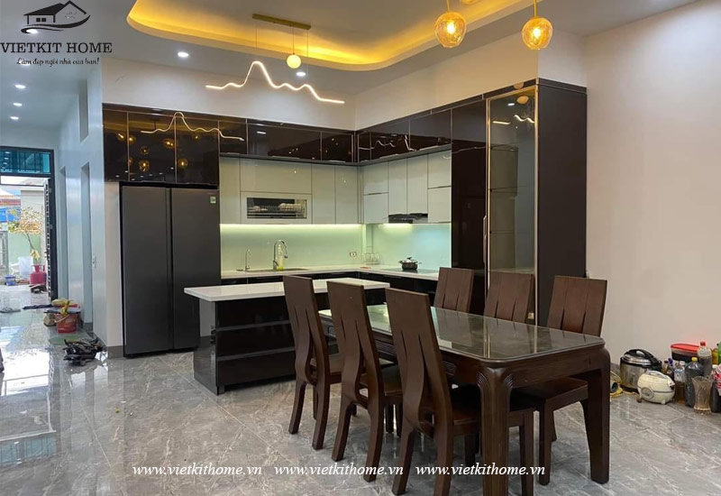 tủ bếp inox thông minh