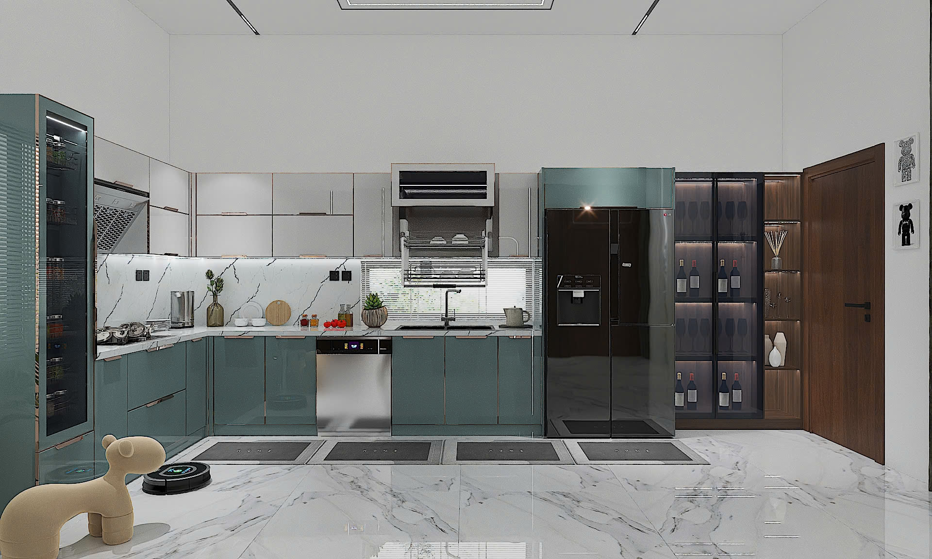 tủ bếp inox 304