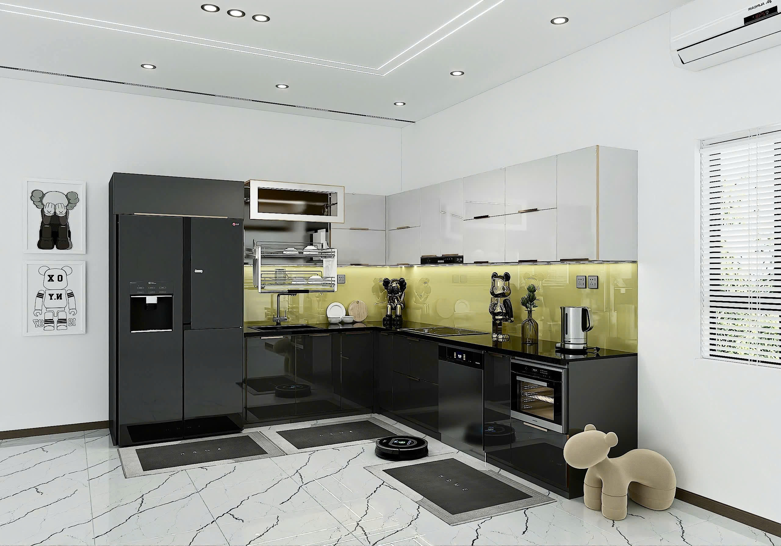 khung tủ bếp inox 304
