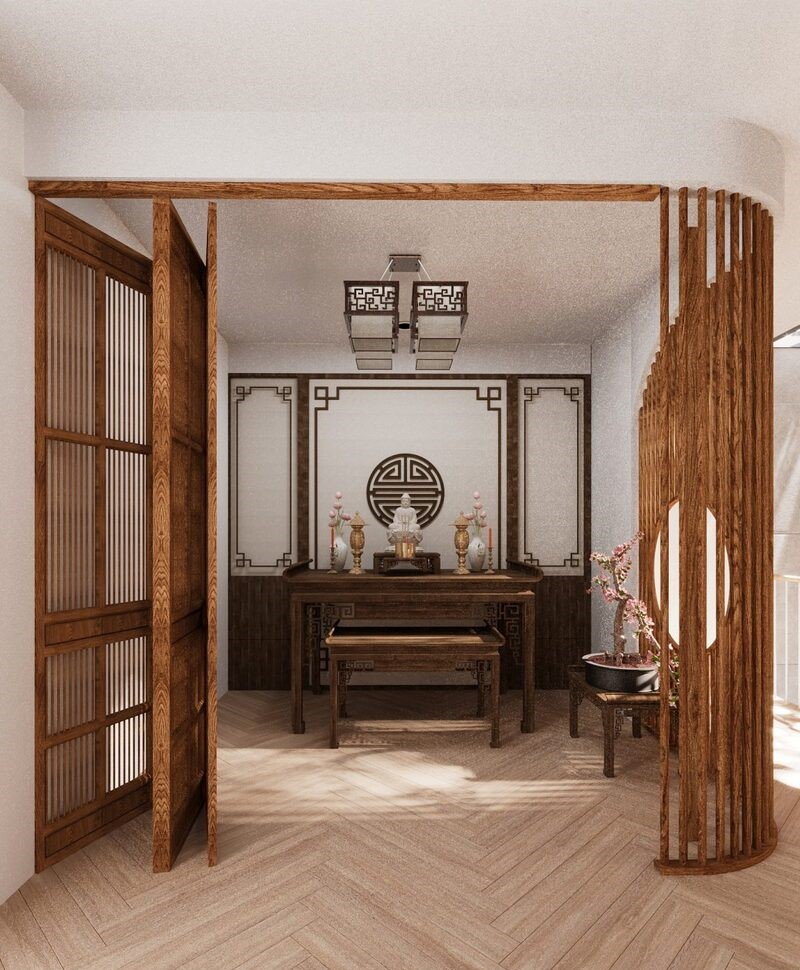 nội thất phòng thờ 