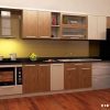 Tủ bếp melamine là 1 loại tủ bếp gỗ công nghiệp được sản xuất trên 1 dây chuyền công nghệ hiện đại.