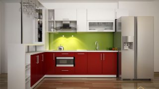 Tủ bếp Acrylic- Nội Thất Vietkit Home