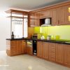 Tủ bếp gỗ xoan đào- Gỗ Xoan Đào Vietkit Home