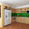 Mẫu Tủ Bếp Sồi Nga- Vietkit Home