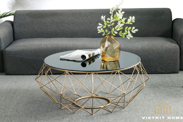 Mẫu bàn trà Đẹp 2021 trong phòng khách- Vietkit Home