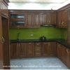 Mẫu Tủ Bếp Gỗ Sồi Nga Đẹp giá rẻ-vietkithome, Tủ Bếp Gỗ Sồi Nga