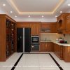 Mẫu Tủ Bếp Gỗ Sồi Nga Đẹp giá rẻ-vietkithome, Tủ Bếp Gỗ Sồi Nga