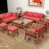 Bàn ghế/Ghế Sofa Bàn ghế uống nước ở đây có thể kể tới ghế sofa hoặc ghế gỗ uống nước đơn thuần.