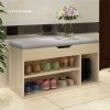 Mẫu tủ đựng giày Đẹp 2021 trong phòng khách- Vietkit Home