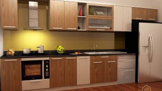 Tủ bếp đẹp an cường- Vietkit Home
