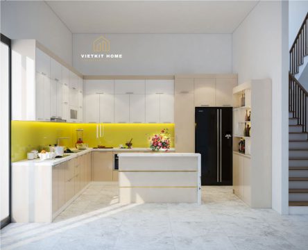 Tủ bếp Arilux đẹp -Vietkit Home