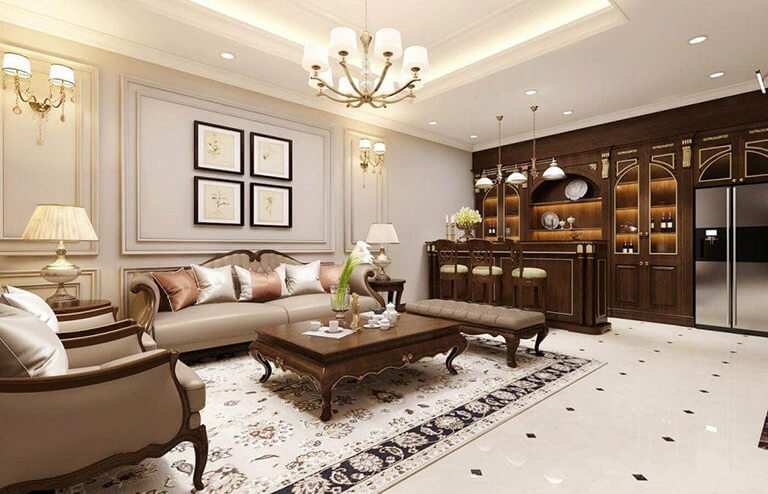 nội thất phòng khách chung cư