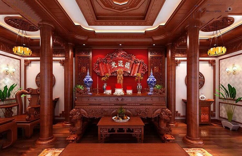Phòng thờ truyền thống