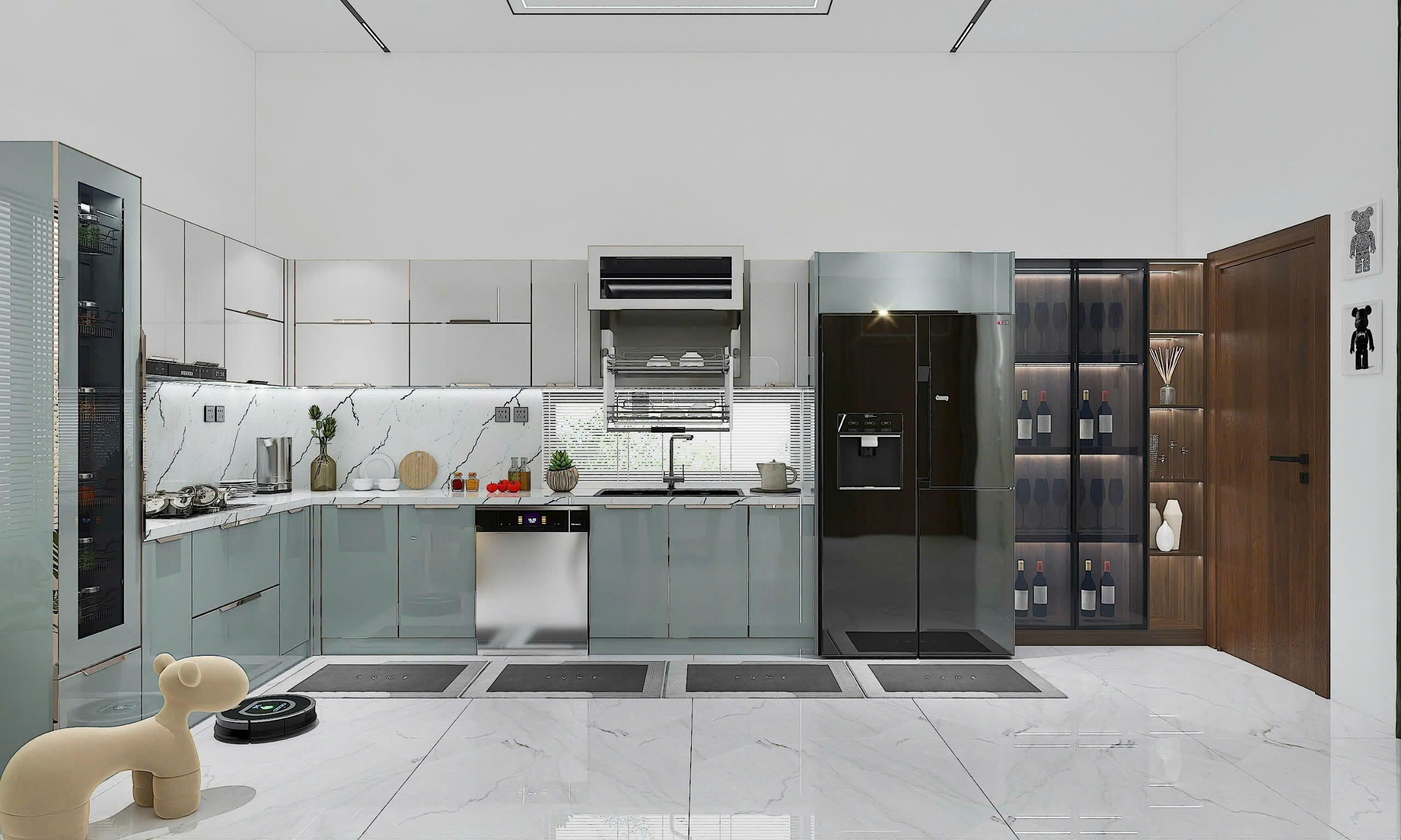 4 tủ bếp inox 304