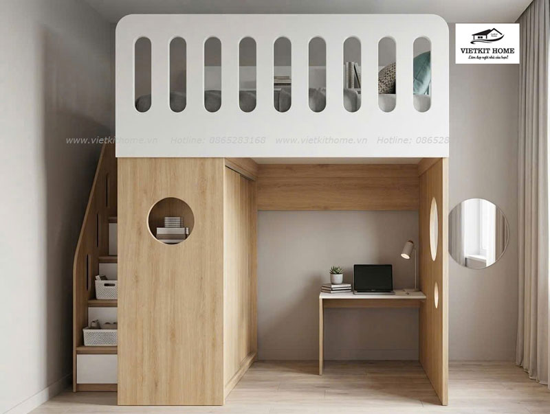 Mẫu 16 Giường Tầng Trẻ Em Giá Tốt Tại Hà Nội | Vietkit Home
