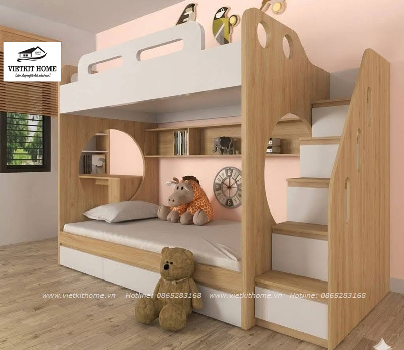 Mẫu 11 Giường Tầng Trẻ Em Giá Tốt Tại Hà Nội | Vietkit Home