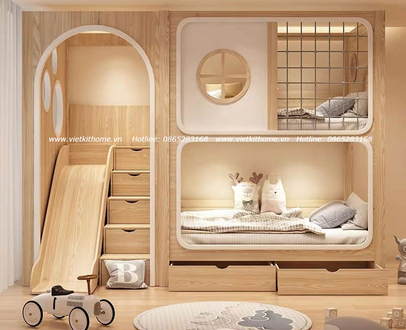 Mẫu 26 Giường Tầng Trẻ Em Giá Tốt Tại Hà Nội | Vietkit Home