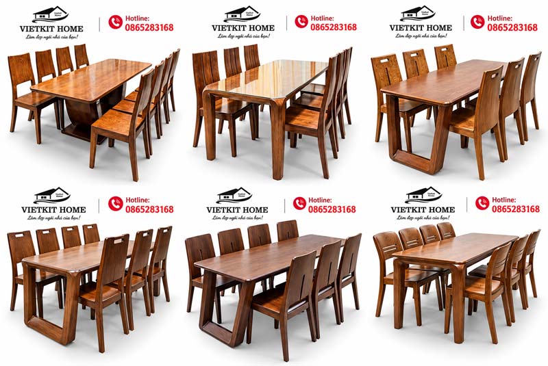 50 Mẫu Bàn Ghế Ăn Hiện Đại Giá Rẻ, Đẹp Sang Trọng | Vietkit Home