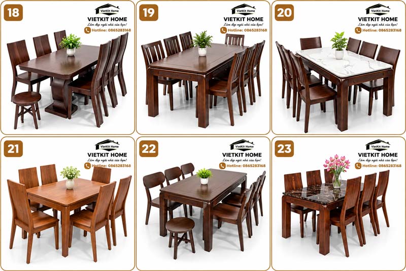 50 Mẫu Bàn Ghế Ăn Hiện Đại Giá Rẻ, Đẹp Sang Trọng | Vietkit Home
