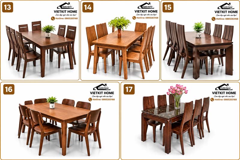 50 Mẫu Bàn Ghế Ăn Hiện Đại Giá Rẻ, Đẹp Sang Trọng | Vietkit Home